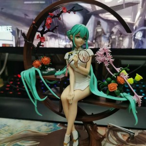 Yun Xiang She Beautiful Girl First Tone Shaohua Cheongsam eerste toon 1/7 zittende hand doen toekomstige hangmodel